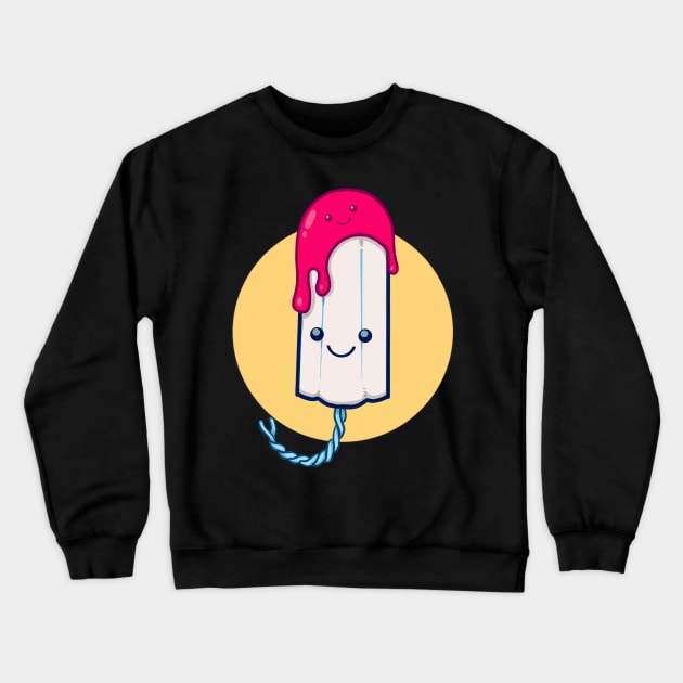 Happy Pain Crewneck Sweatshirt by LVBart